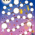 子ども用チャレンジスタンプラリー台紙無料枠テンプレート9月用